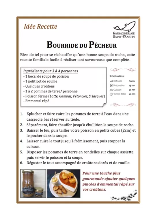 soupe de poisson de roche à Aix en Provence