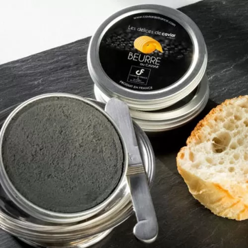Le beurre de Caviar (50%) de la maison Caviar de France dans votre magasin de Pertuis, Pertuis, Saumoneraie Saint-Martin